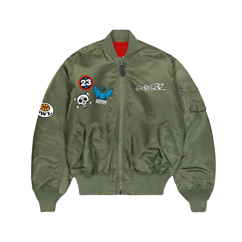 HOK Gorillaz Bomber Jacket | Gorillaz Official Store